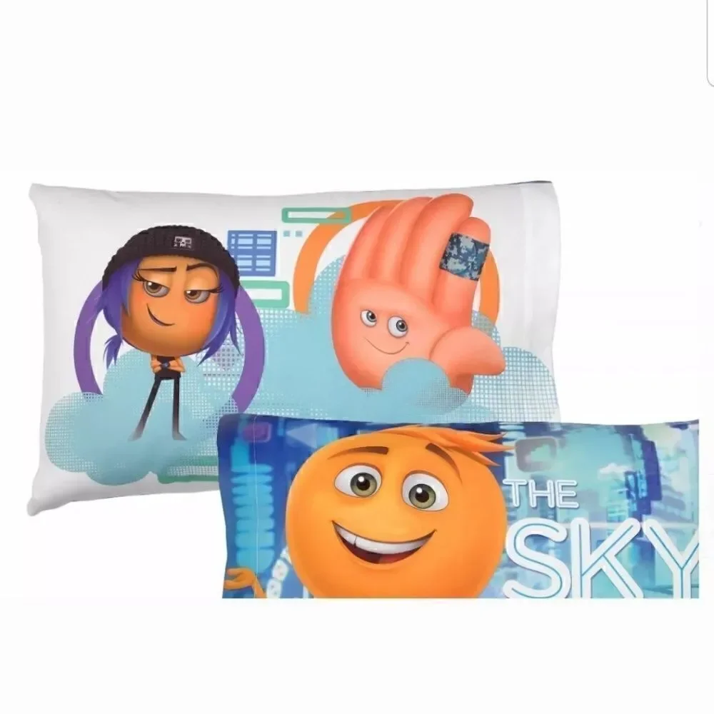 Emoji Movie Twin Bed Set Reversible Comforter Sham